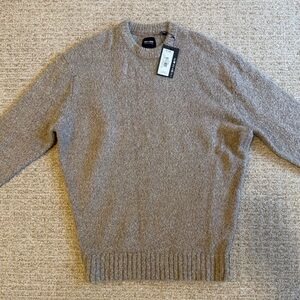 ONLY & SONS Men's Brown Crewneck Sweater